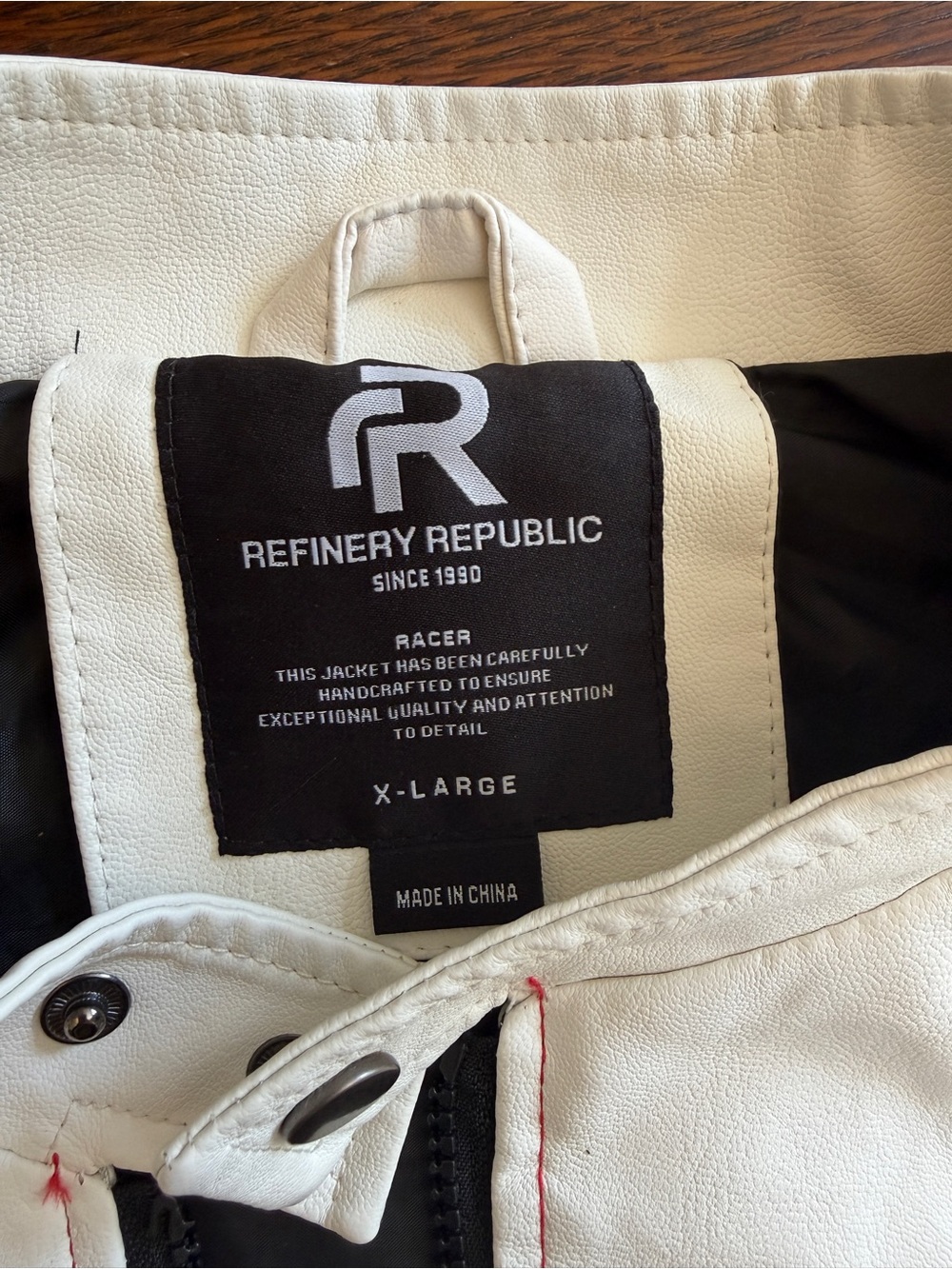Refinery Republic Adult Racing Jacket - Picture 2 of 10